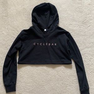 Like new Lululemon CycleBar cropped hoodie 🤍